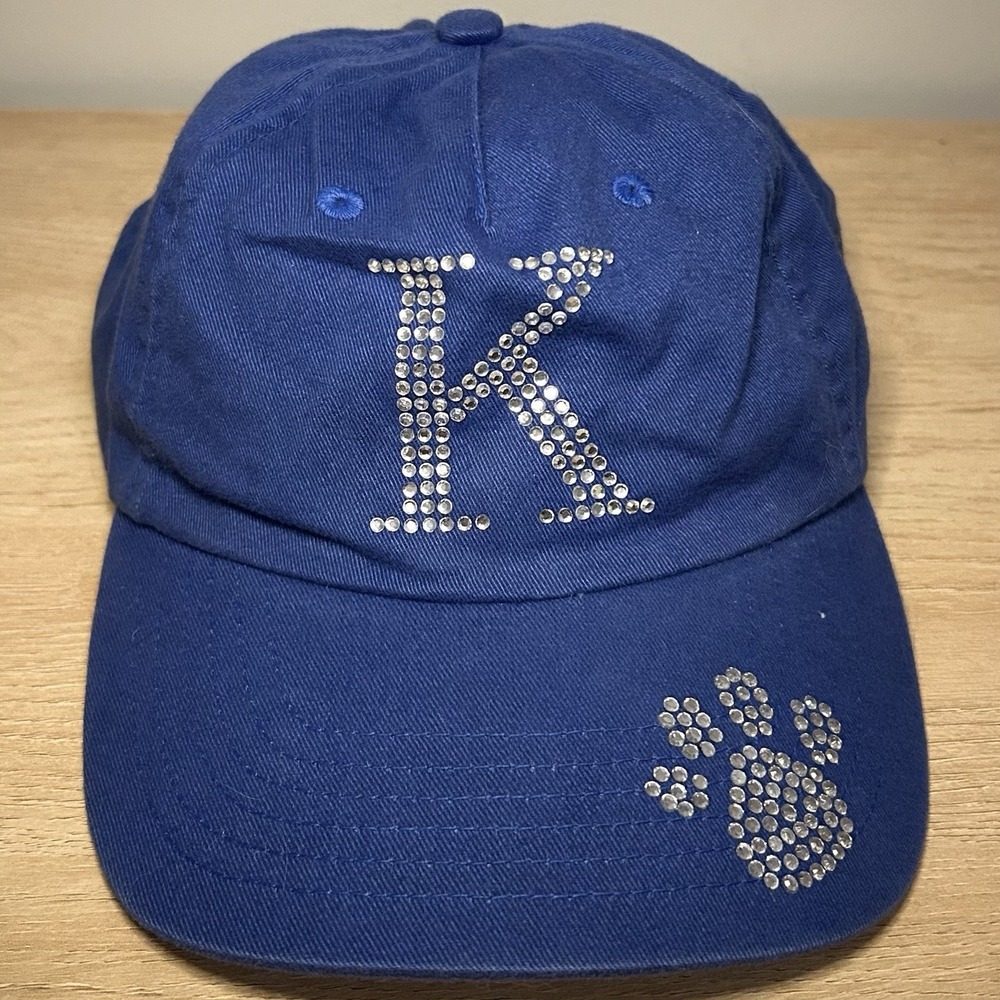 Big K University of Kentucky Wildcats Rhinestoned Adjustable Cotton Baseball Cap